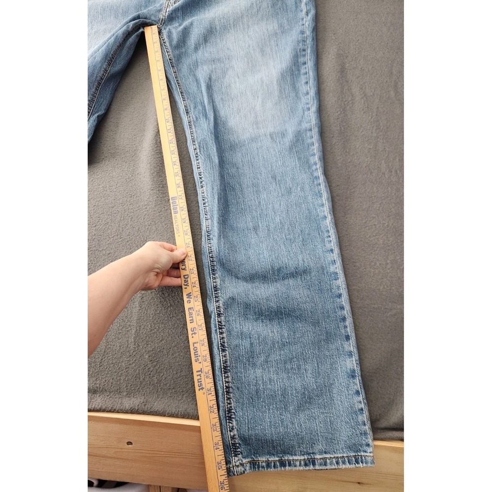 NEW LEVIS 541 Athletic Taper Jeans Stretch All Seasons Big & Tall 46x35 READ - Picture 3 of 16